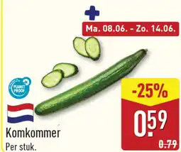 ALDI Komkommer aanbieding