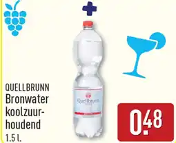 ALDI Quellbrunn bronwater koolzuurhoudend aanbieding