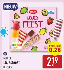 ALDI Mucci ijsjesfeest aanbieding