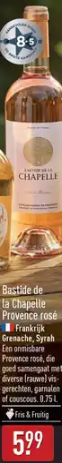 ALDI Bastide de la Chapelle Provence rosé aanbieding