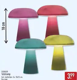 ALDI Casalux Tafellamp aanbieding