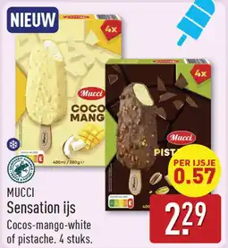 ALDI Mucci sensation ijs aanbieding