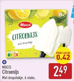 ALDI Mucci Citroenijs aanbieding