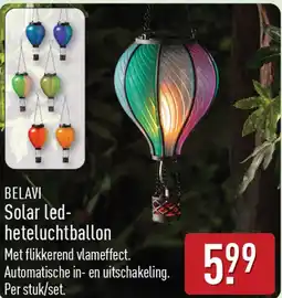 ALDI Belavi Solar LED heteluchtballon aanbieding