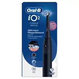 PLUS Oral-B Elektrische tandenborstel IO2 Black aanbieding