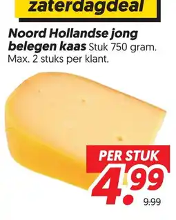 Dekamarkt Noord Hollandse jong belegen kaas aanbieding
