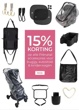 Prenatal op alle Prénatal accessoires voor buggy, autostoel & kinderwagen aanbieding