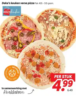 Dekamarkt Deka's keuken verse pizza aanbieding