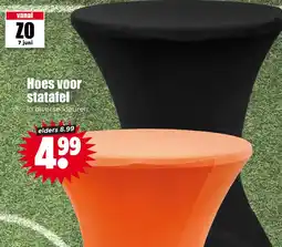 Dirk Hoes voor statafel aanbieding