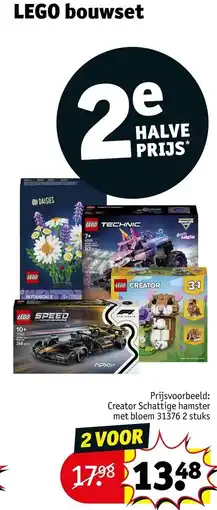 Kruidvat LEGO bouwset aanbieding