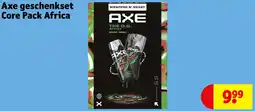 Kruidvat Axe geschenkset Core Pack Africa aanbieding