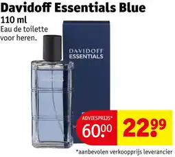Kruidvat Davidoff Essentials Blue aanbieding