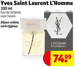 Kruidvat Yves Saint Laurent L'Homme aanbieding