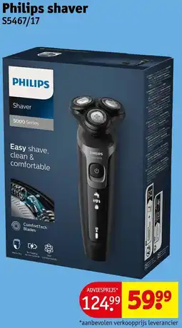 Kruidvat Philips shaver S5467/17 aanbieding
