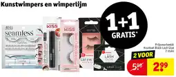 Kruidvat Kunstwimpers en wimperlijm aanbieding