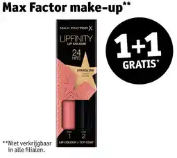 Kruidvat Max Factor make-up aanbieding