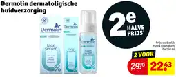 Kruidvat Dermolin dermatoligische huidverzorging aanbieding