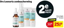Kruidvat Drs Leenarts zonbescherming aanbieding