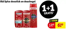 Kruidvat Old Spice deostick en douchegel aanbieding