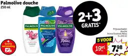 Kruidvat Palmolive douche aanbieding