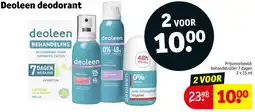 Kruidvat Deoleen deodorant aanbieding