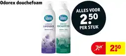 Kruidvat Odorex douchefoam aanbieding