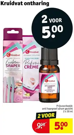 Kruidvat Kruidvat ontharing aanbieding