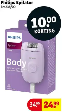 Kruidvat Philips Epilator Bre238/00 aanbieding