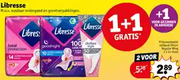 Kruidvat Libresse aanbieding