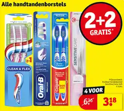 Kruidvat Alle handtandenborstels aanbieding