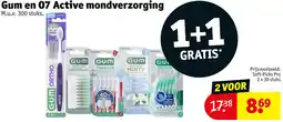 Kruidvat Gum en 07 Active mondverzorging aanbieding