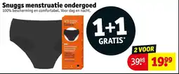 Kruidvat Snuggs menstruatie ondergoed aanbieding