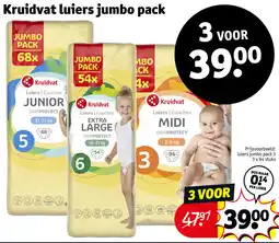 Kruidvat Kruidvat luiers jumbo pack aanbieding