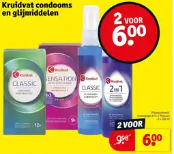 Kruidvat Kruidvat condooms en glijmiddelen aanbieding