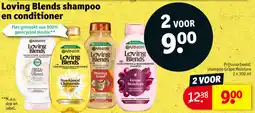 Kruidvat Loving Blends shampoo en conditioner aanbieding