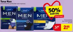 Kruidvat Tena Men aanbieding