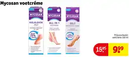 Kruidvat Mycosan voetcréme aanbieding