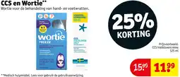 Kruidvat CCS en Wortie aanbieding