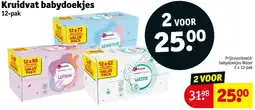 Kruidvat Kruidvat babydoekjes aanbieding