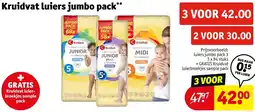 Kruidvat Kruidvat luiers jumbo pack aanbieding