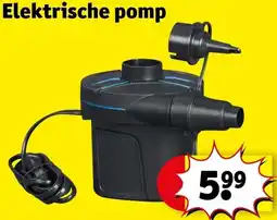 Kruidvat Elektrische pomp aanbieding