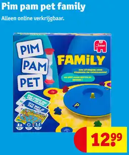 Kruidvat Pim pam pet family aanbieding