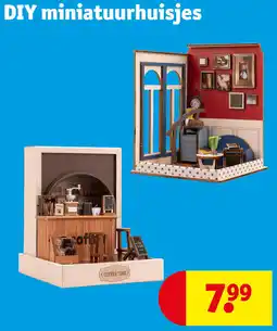 Kruidvat DIY miniatuurhuisjes aanbieding