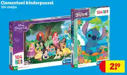 Kruidvat Clementoni kinderpuzzel aanbieding
