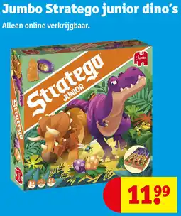 Kruidvat Jumbo Stratego junior dino's aanbieding