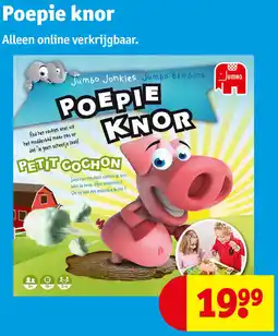 Kruidvat Poepie knor aanbieding