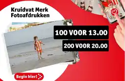 Kruidvat Kruidvat Merk Fotoafdrukken aanbieding