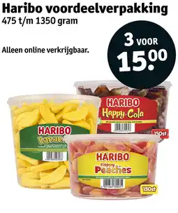 Kruidvat Haribo voordeelverpakking aanbieding