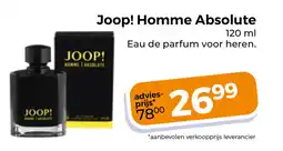 Trekpleister Joop! Homme Absolute aanbieding