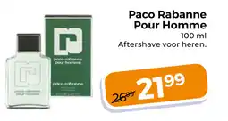 Trekpleister Paco Rabanne Pour Homme aanbieding